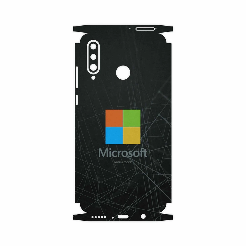 برچسب پوششی ماهوت مدل Microsoft-Logo-FullSkin مناسب برای گوشی موبایل هوآوی P30 Lite (48 MP Camera)