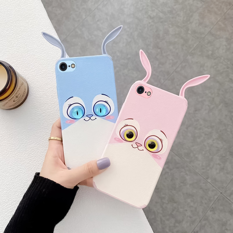کاور دکین مدل Lapin طرح خرگوش مناسب برای گوشی موبایل اپل iPhone 6/ 6s