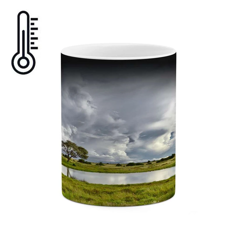 ماگ حرارتی کاکتی مدل منظره کد mgh17806