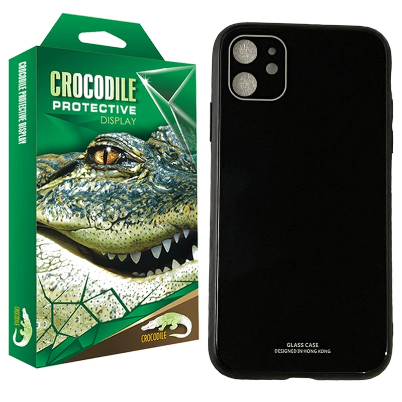 کاور کروکودیل مدل C-PSHT-GLS مناسب برای گوشی موبایل اپل Iphone 11