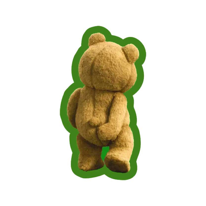 استیکر لپ تاپ طرح خرس کد 0021