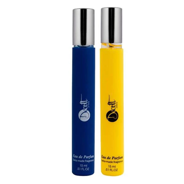 عطر جیبی مردانه دکلت مدل 306 حجم 15 میلی لیتر مجموعه 2 عددی