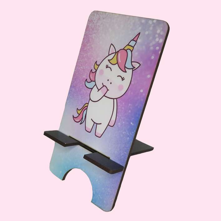 پایه نگهدارنده گوشی موبایل مدل فانتزی طرح اسب تک شاخ یونیکورن کد 05