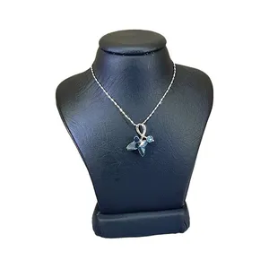 گردنبند نقره زنانه سواروسکی مدل پروانه کد 3261