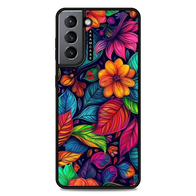 کاور آکام مدل AMC-WSGS21-FLOWERS-36 مناسب برای گوشی موبایل سامسونگ Galaxy S21