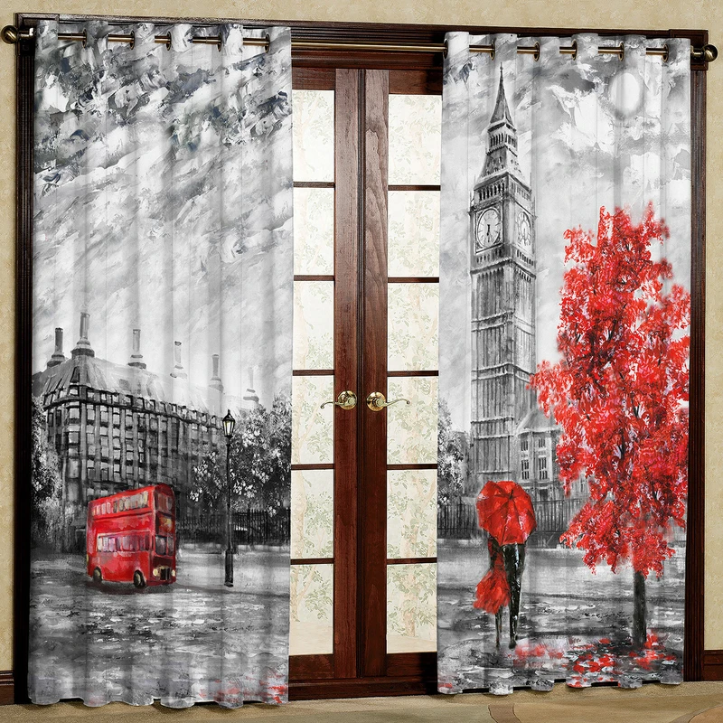 پرده مدل شهر مخمل پانچی کد 354 سایز 140x280 سانتی متر