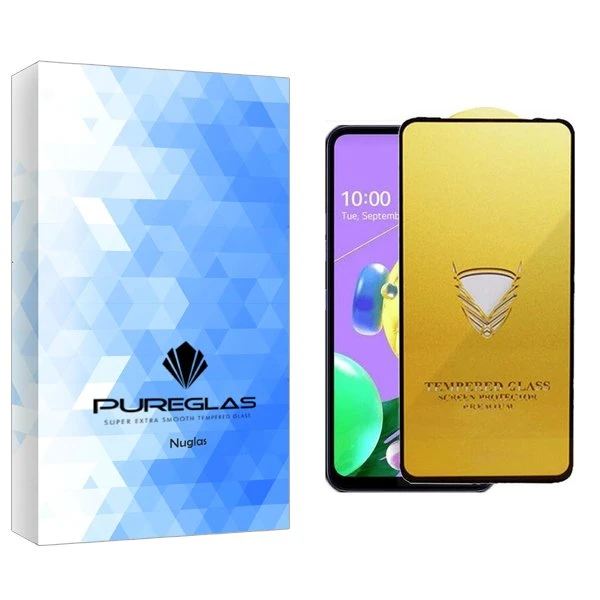 محافظ صفحه نمایش پیور گلس مدل NueGlas OG مناسب برای گوشی موبایل ال جی Q52