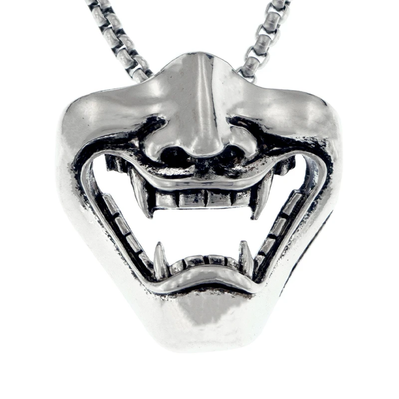 گردنبند مردانه برانت طرح ماسک دراکولا