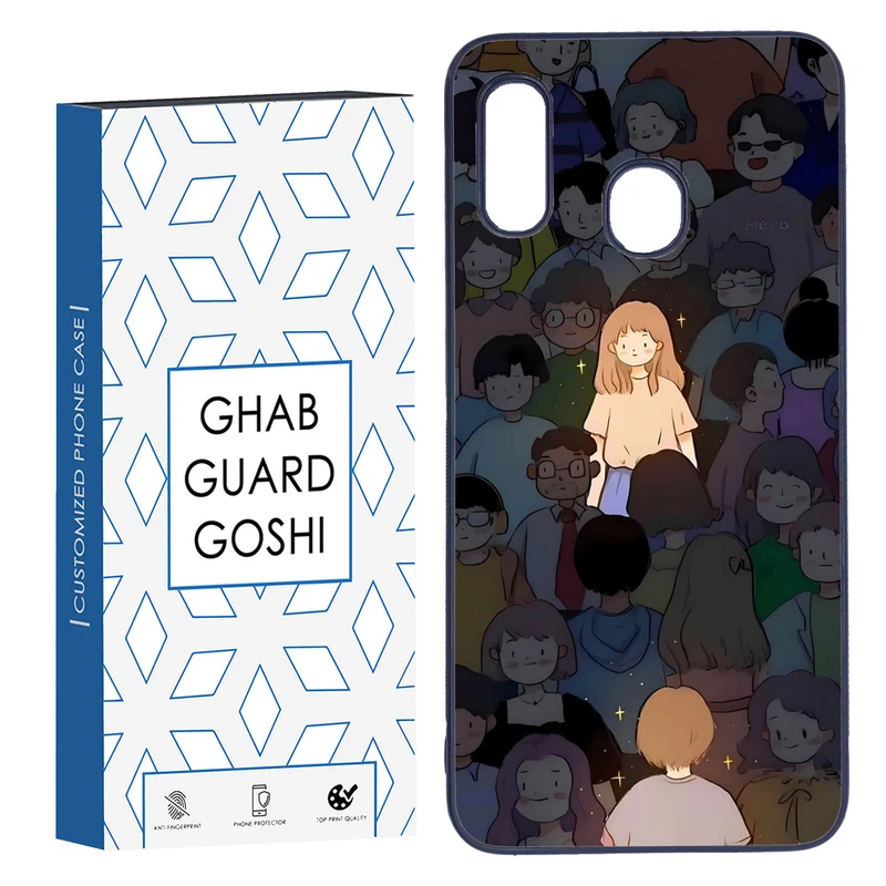 کاور قاب گارد گوشی طرح ست دخترانه کد TPU-061 مناسب برای گوشی موبایل سامسونگ Galaxy A30 / A20