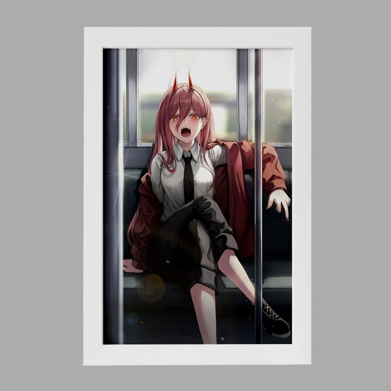 تابلو خندالو مدل پاور انیمه مرد اره ای Chainsaw Man  کد 22310