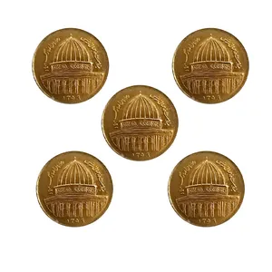سکه تزئینی مدل 1 ریالی جمهوری اسلامی کد CT-02 بسته 5 عددی