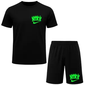 ست تیشرت آستین کوتاه و شلوارک راحتی مردانه مدل A39 