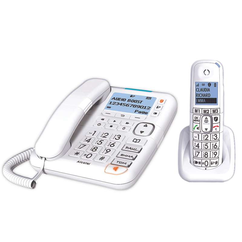 تلفن بی سیم آلکاتل مدل XL785 Combo Voice تلفن بی سیم آلکاتل مدل XL785 Combo Voice