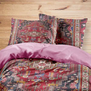 سرویس روتختی مدوپد طرح فرش تویسرکان مدل C-Toyserkan10 یک نفره 4 تکه