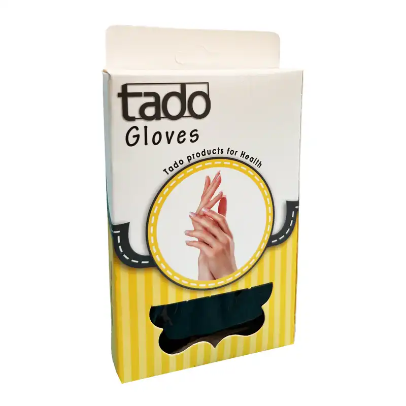 دستکش زنانه تادو طرح مخمل مدل  06-300