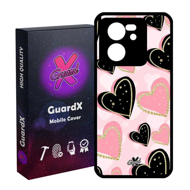 کاور گارد ایکس طرح Love مدل Glass10106 مناسب برای گوشی موبایل شیائومی 13T/13T Pro/Redmi K60 Ultra