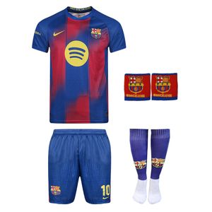 ست 5 تکه لباس ورزشی پسرانه مدل  بارسلونا یامال امضادار کد 2026