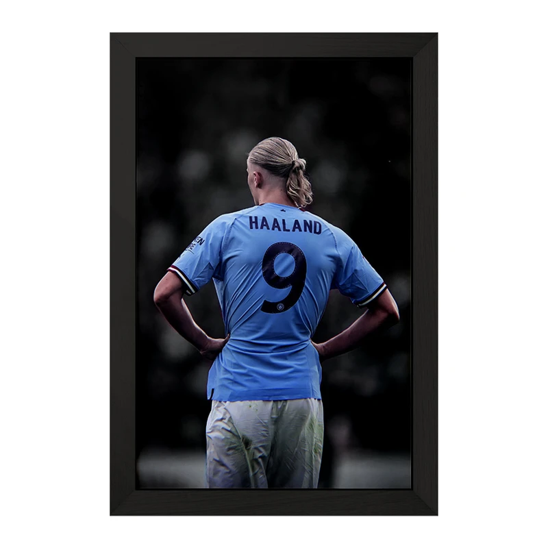 تابلو خندالو مدل ارلینگ هالند (Erling Haaland) کد 36381