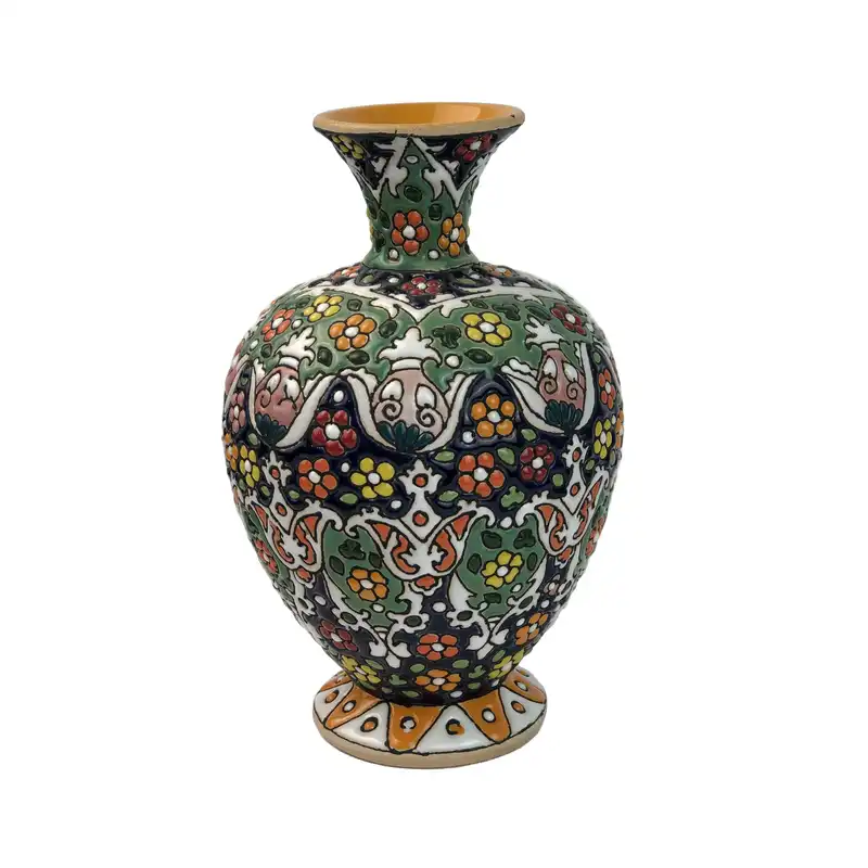 گلدان میناکاری مدل بلونی