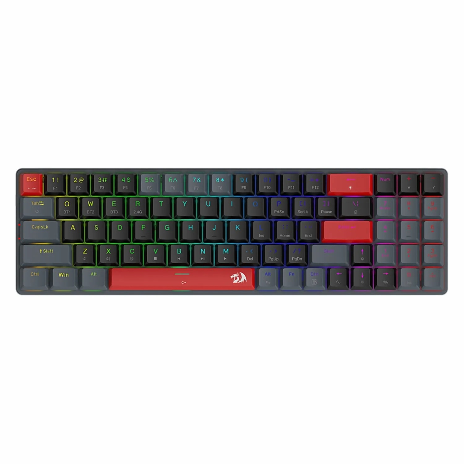 کیبورد بیسیم گیمینگ ردراگون مدل K626 Ashe Pro