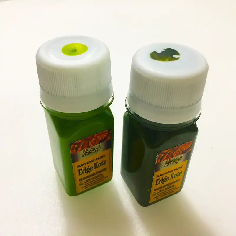 رنگ سبز لبه چرم ادج کوت مدل EK-Grn-2X حجم 30 میلی لیتر  بسته 2 عددی