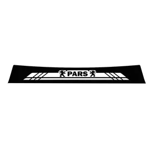 برچسب آفتابگیر شیشه جلو مدل 01 RAY PARS مناسب برای پژو پارس