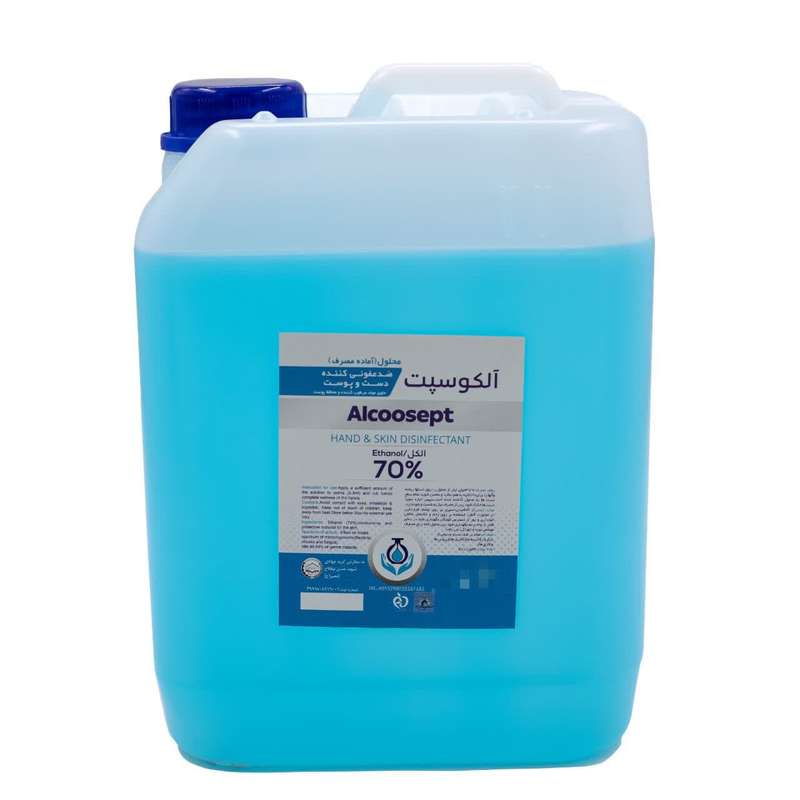 محلول ضدعفونی کننده آلکوسپت مدل 055 حجم 5000 میلی لیتر
