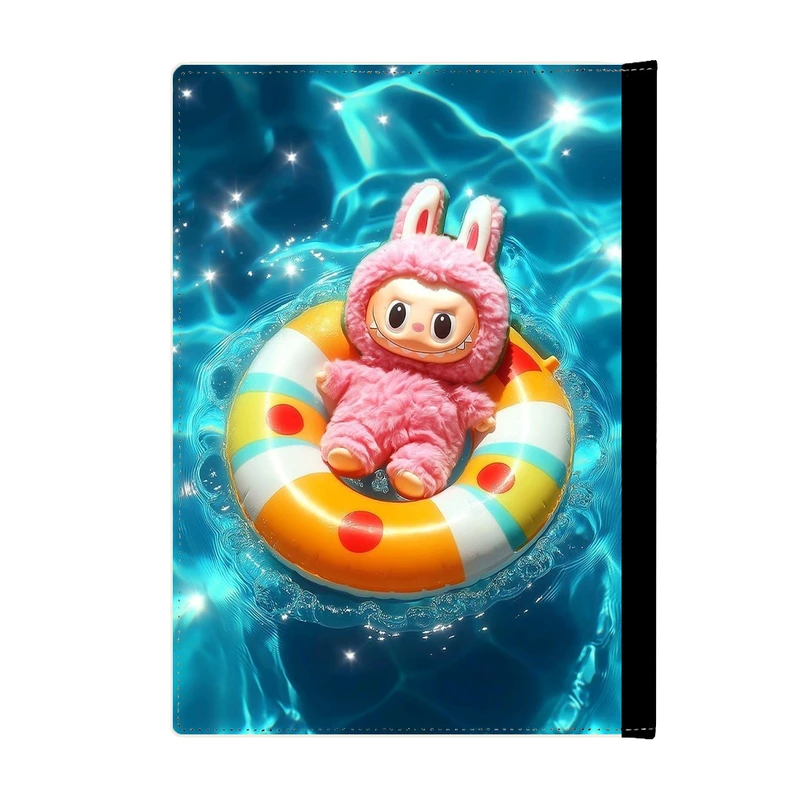 کلاسور پاد آفرین مدل کیوت فانتزی بامزه طرح عروسک لبوبو کد C052 