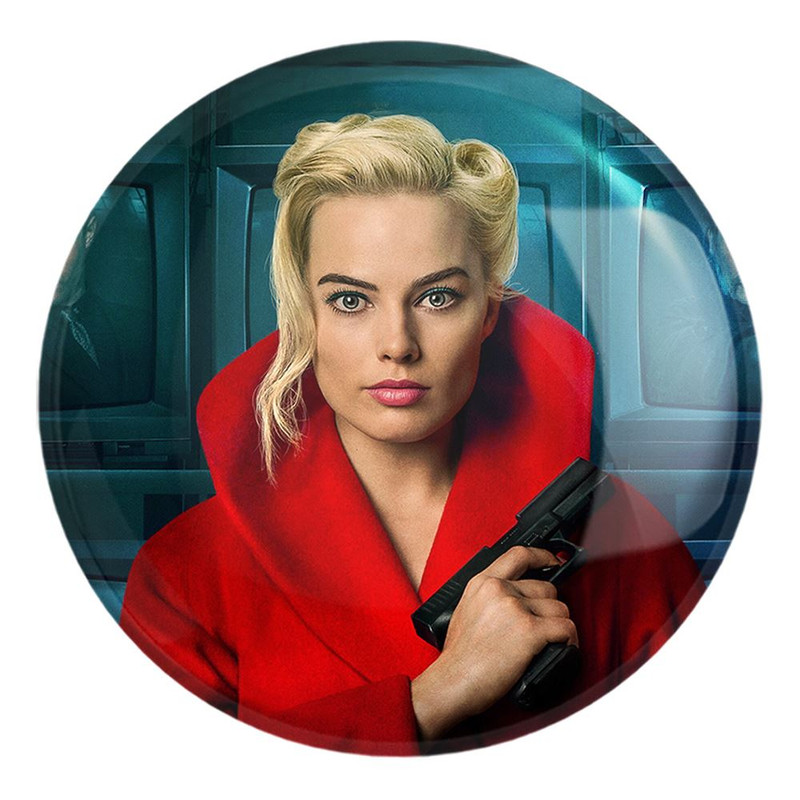 پیکسل خندالو طرح مارگو رابی Margot Robbie کد 3867 مدل بزرگ
