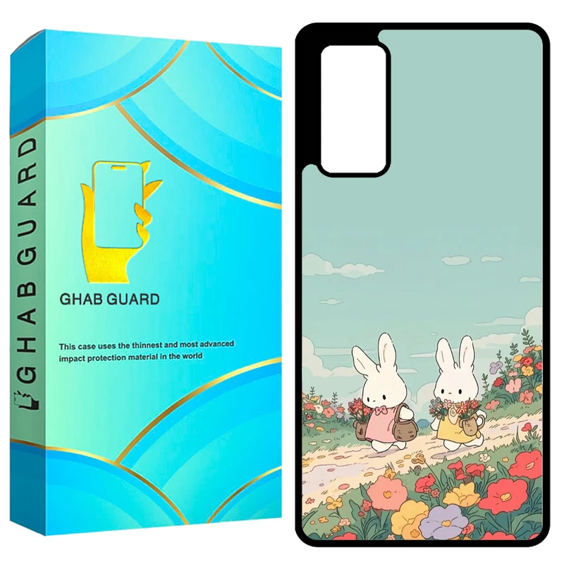 کاور قاب گارد طرح خرگوش مدل GCHPS20U مناسب برای گوشی موبایل سامسونگ Galaxy S20 Ultra 4G / Galaxy S20 Ultra 5G    
