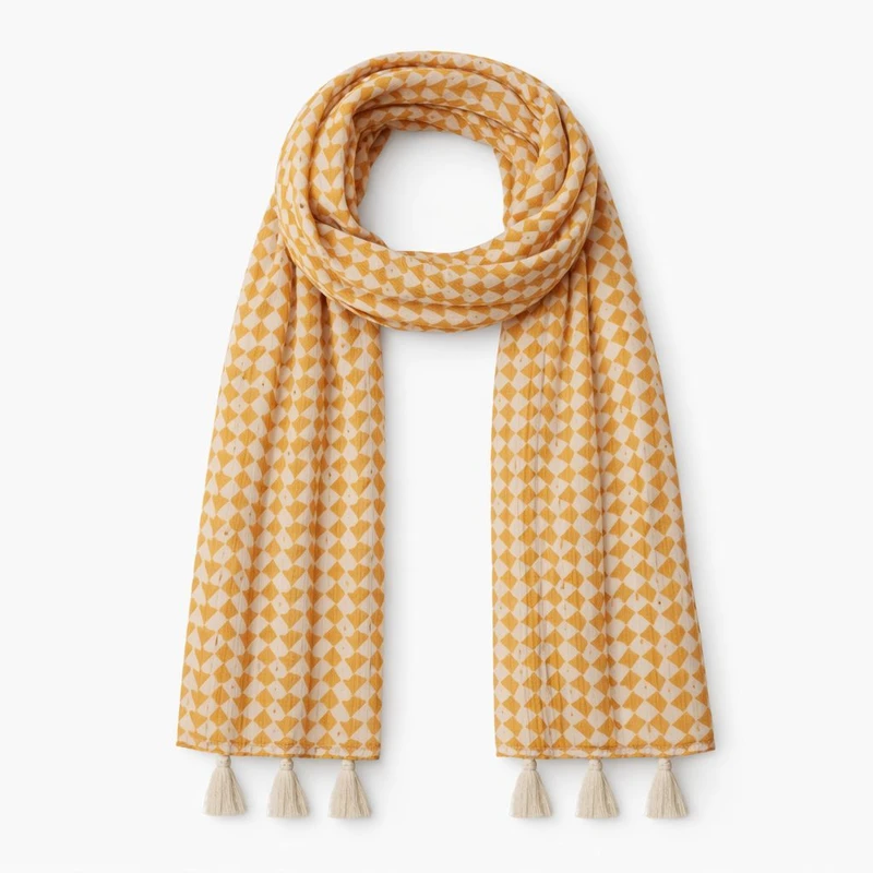 شال زنانه مدل Nazgol84 با طول و عرض 180*55 سانتی‌متر