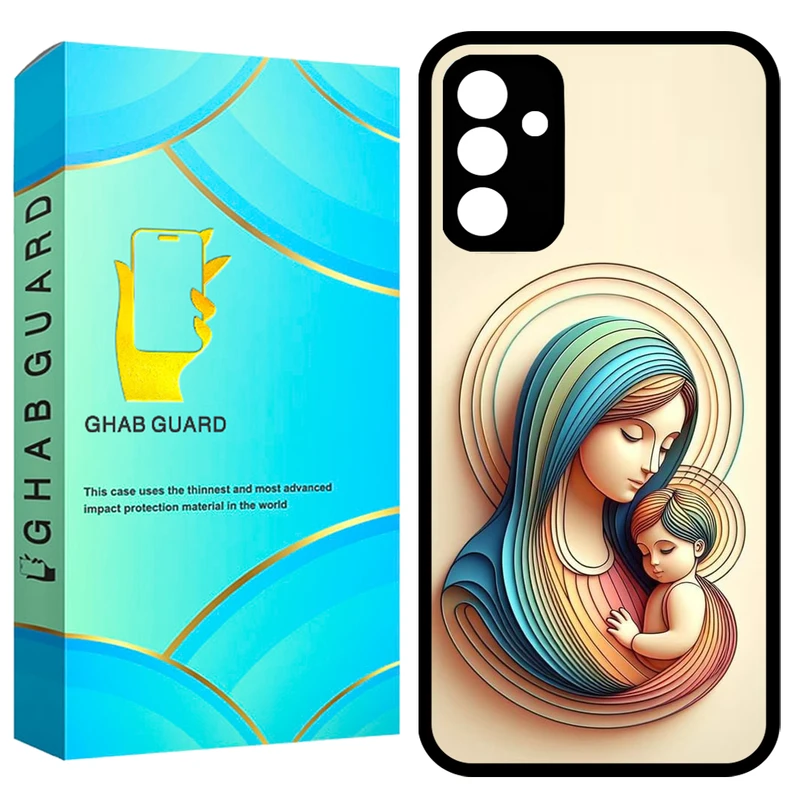  کاور قاب گارد طرح مادر و بچه مدل GCHPA34 مناسب برای گوشی موبایل سامسونگ Galaxy A34 5G 