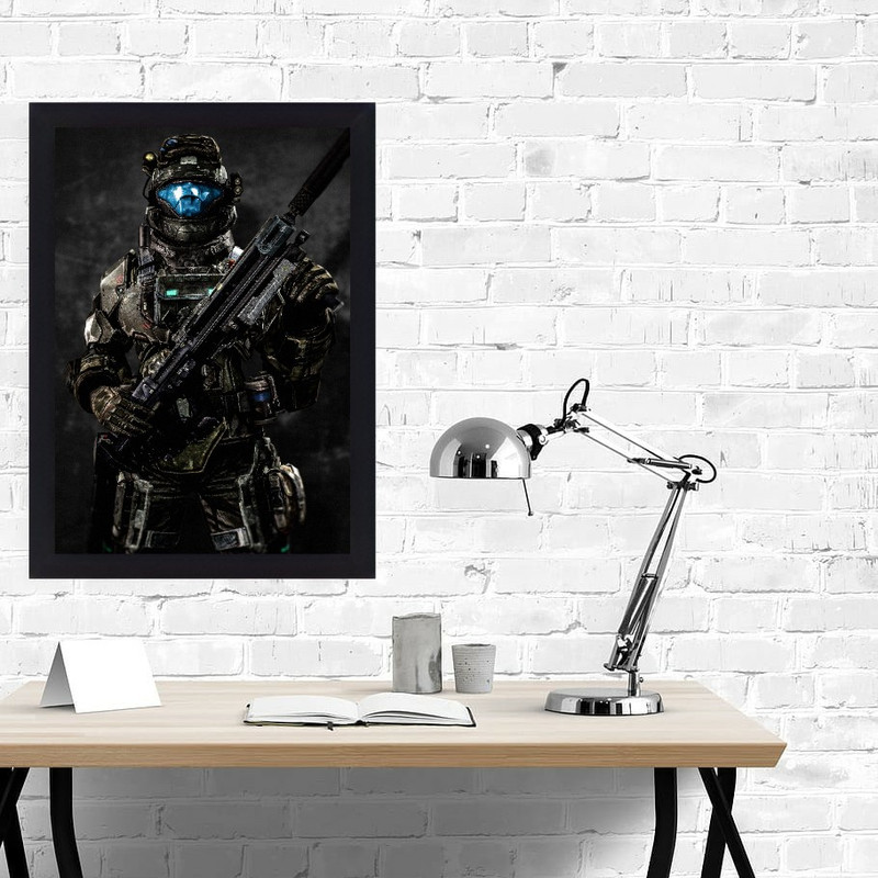 تابلو نوری گیم دکور مدل Halo Game
