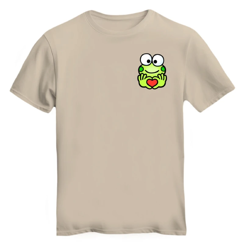 تی شرت آستین کوتاه زنانه مدل قورباغه کد 1