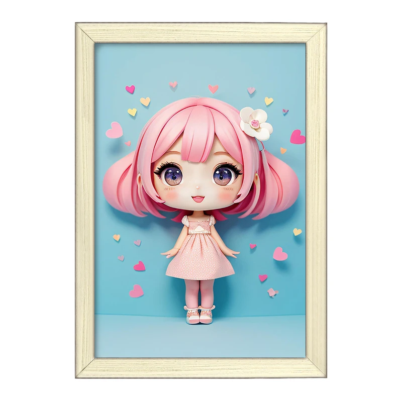 تابلو خندالو طرح دخترانه (Girlish) کد 36882