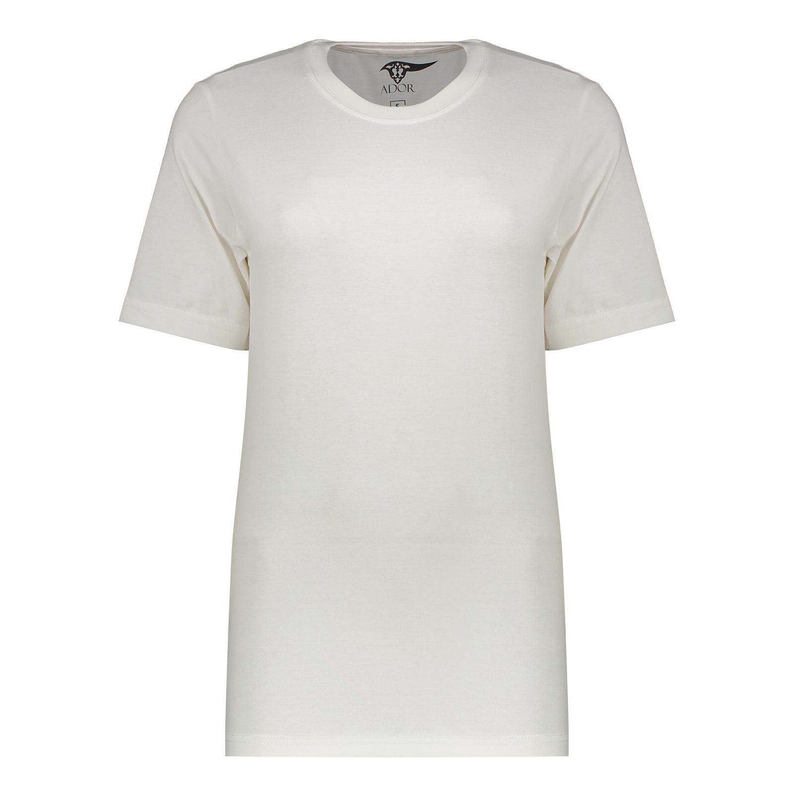 تی شرت آستین کوتاه زنانه آدور مدل شاهنامه رنگ سفید -  - 1