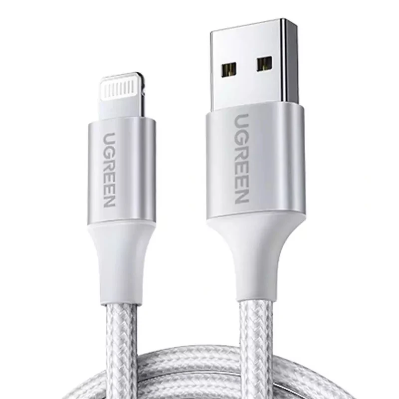 کابل شارژ  USB به لایتنینگ یوگرین مدل US199 طول 2 متر