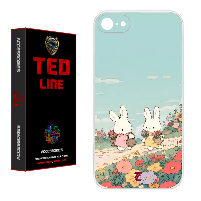 کاور تدلاین طرح خرگوش کد 1178 مناسب برای گوشی موبایل اپل Iphone 7 / 8 / SE 2020