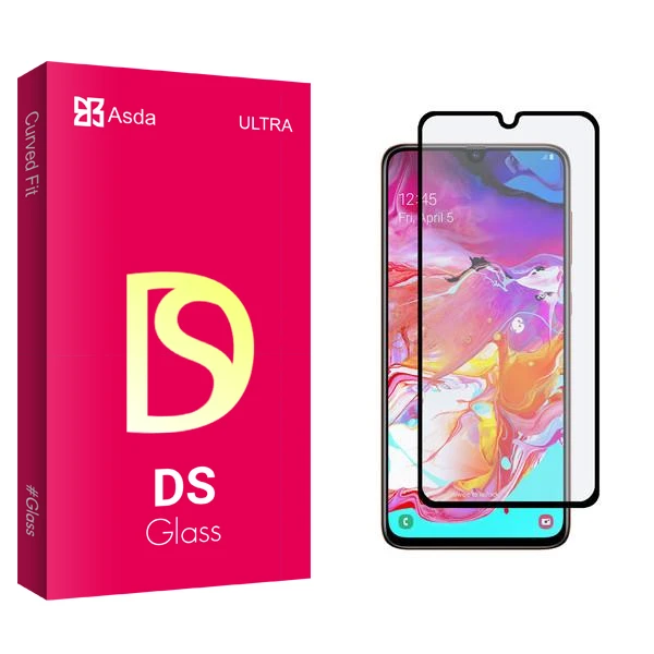 محافظ صفحه نمایش سرامیکی آسدا مدل DS2 مناسب برای گوشی موبایل سامسونگ Galaxy A70