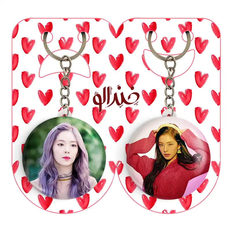 جاکلیدی خندالو مدل آیرین گروه رد ولوت Red Velvet کد 1965019660 مجموعه 2 عددی