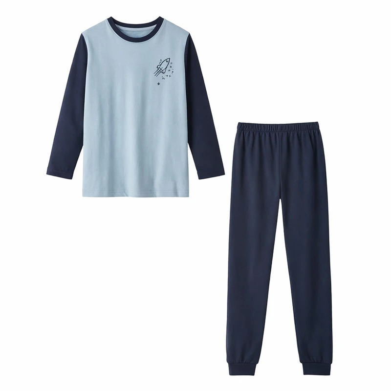 ست تی‌شرت آستین بلند و شلوار راحتی پسرانه هیپ اند هوپس مدل ۶۵۰