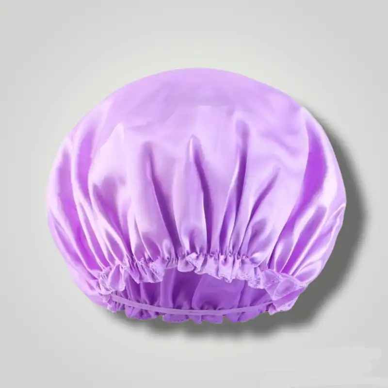 کلاه زنانه مدل خواب رنگ یاسی