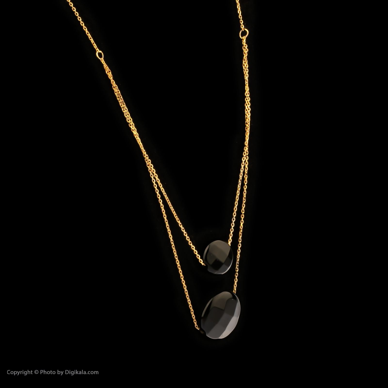 گردنبند طلا 18 عیار زنانه مایا ماهک مدل MM1159 -  - 3