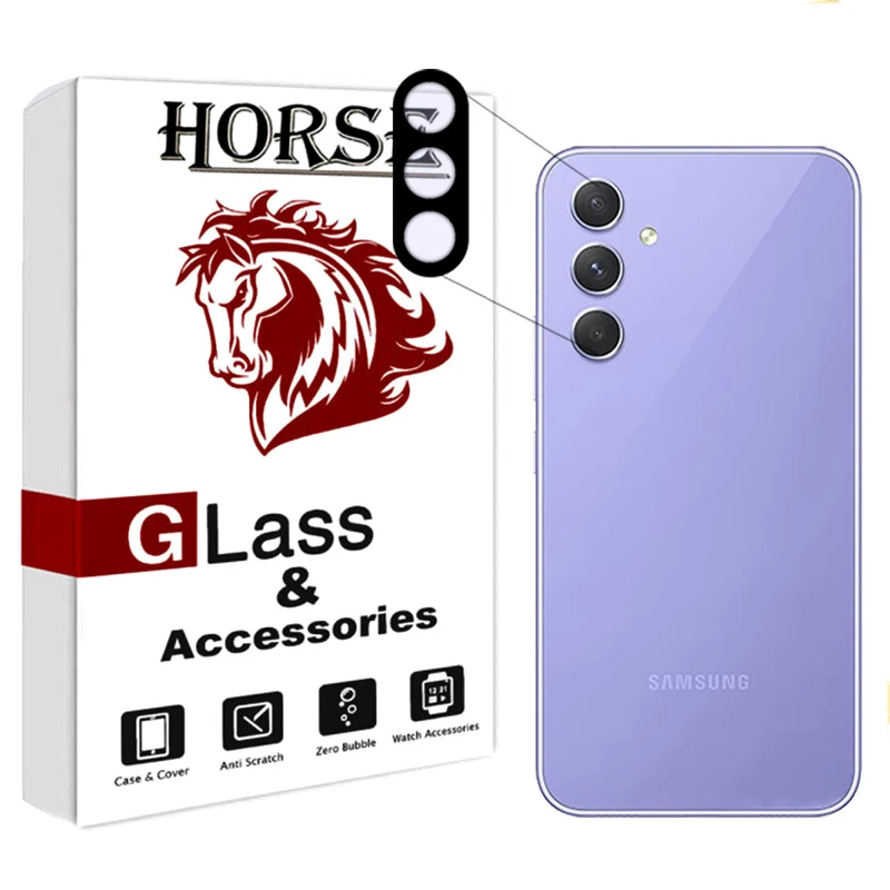 محافظ لنز دوربین هورس مدل 5DLENSHORS مناسب برای گوشی موبایل سامسونگ Galaxy A14 4G