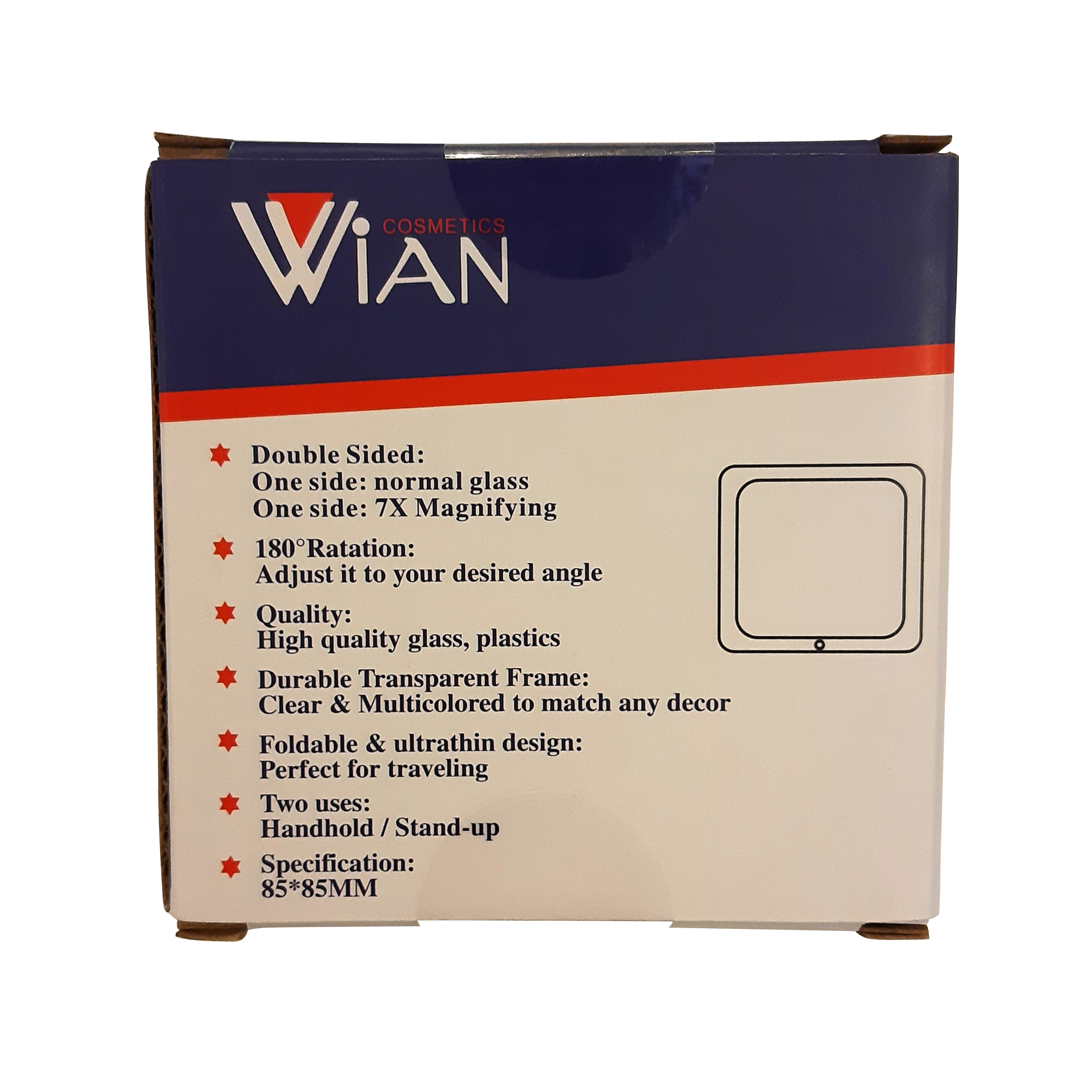 آینه آرایشی وین مدل M107 . 7X