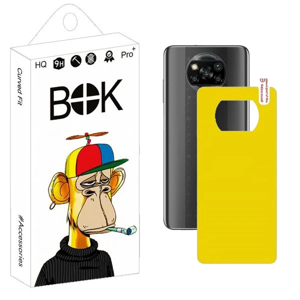 محافظ پشت گوشی بوک مدل Transparent TPU مناسب برای گوشی موبایل شیائومی Poco X3 / X3 Pro / X3 NFC