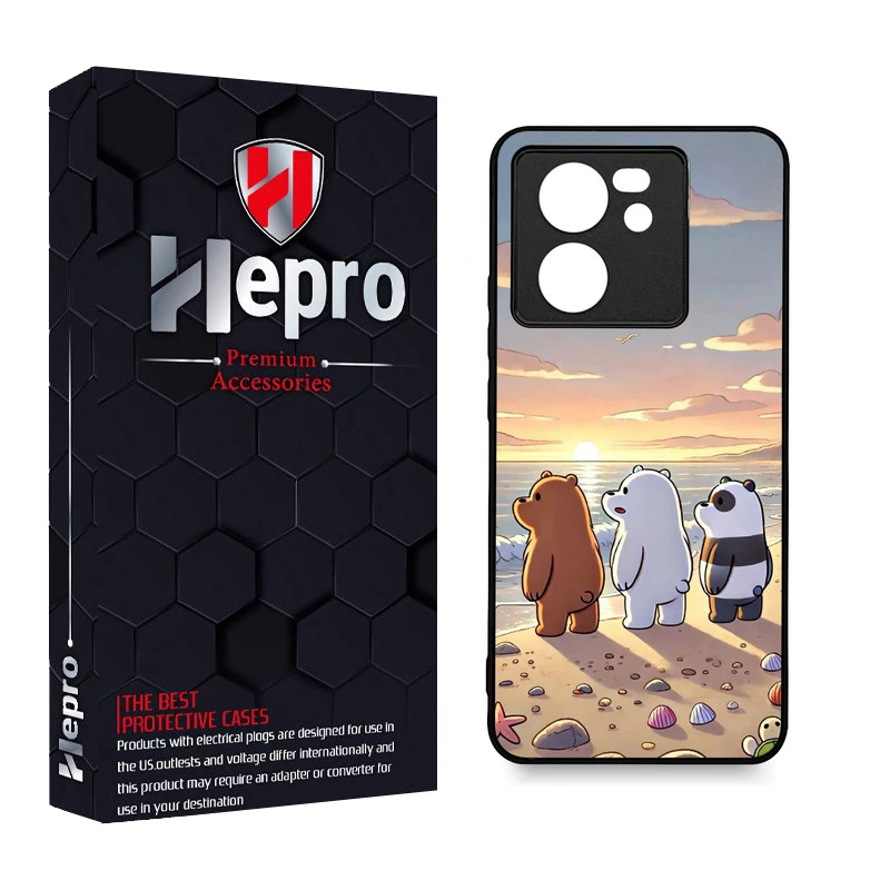 کاور هپرو طرح فانتزی مدل TPU مناسب برای گوشی موبایل شیائومی 13T / 13T PRO