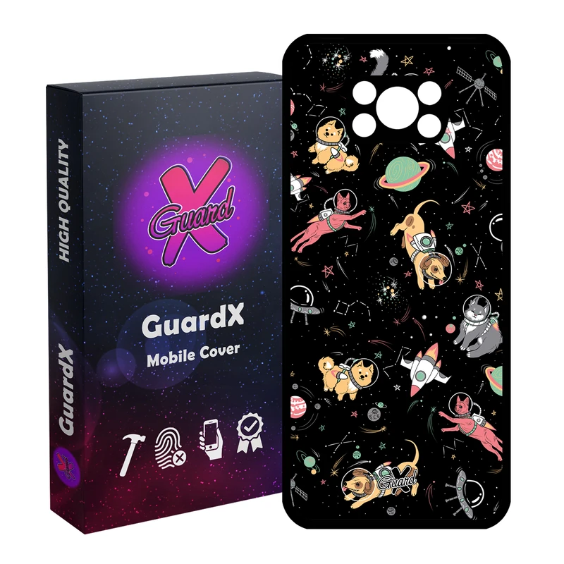 کاور گارد ایکس طرح Pet مدل Glass10157 مناسب برای گوشی موبایل شیائومی Poco X3 / Poco X3 NFC