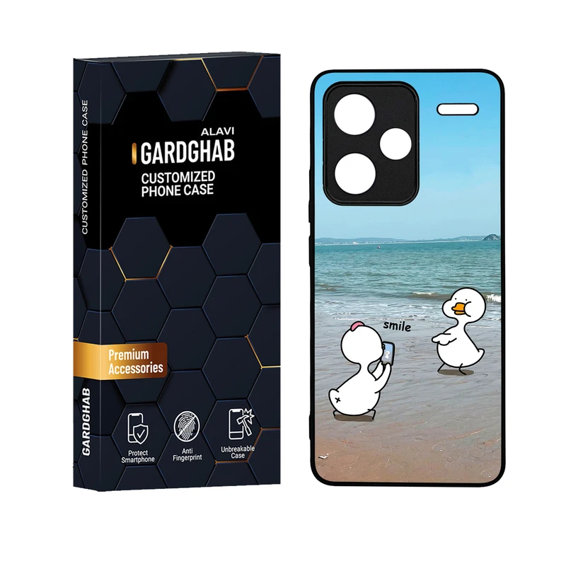 کاور گارد قاب علوی مدل دور ژله ای مناسب برای گوشی موبایل شیائومی Redmi Note 13 Pro Plus 5G