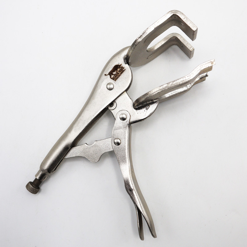 انبر قفلی دو شاخ مدل بلک بول کد YP-VARAGHGIR سایز 9 اینچ